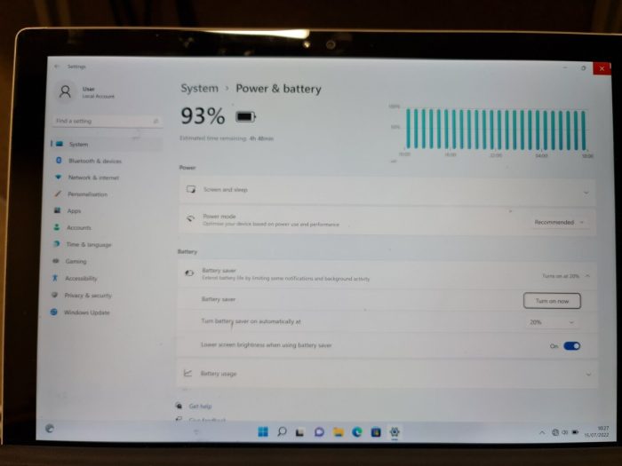 Microsoft Surface 3 Model 1645 AMD x7-Z8700 CPU 4GB RAM 64GB SSD Windows 11 - Image 11