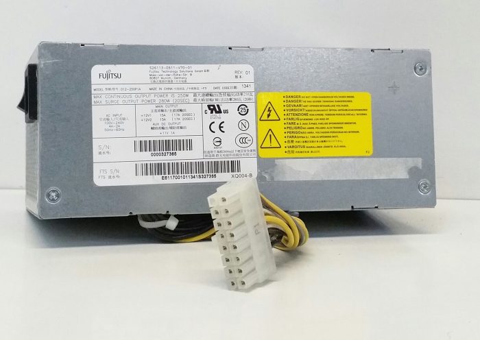 FUJITSU D12-250P1A Power Supply Unit PSU 250W - Image 2