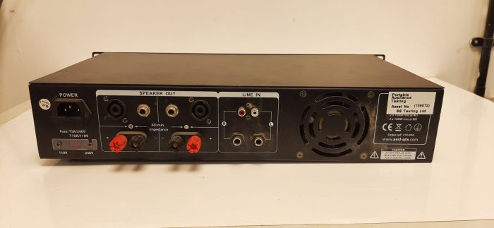 qtx Pro600 Amplifier - Image 4
