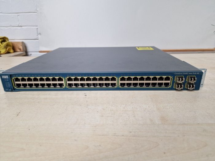 Cisco Catalyst 3560G Series PoE-48 48 Port 4 SFP ports - Image 2