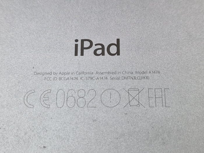 Apple iPad Air A1474 1st Gen 16GB Silver Unlocked IOS 12.5.7 - Image 3