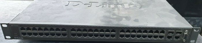 D-Link DES-3250TG 48-Port 10/100 Network Switch No Brackets - Image 3