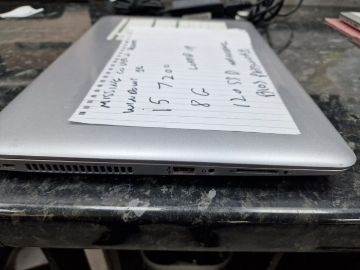 HP ProBook 430 G4 i5 7500U 2.5Ghz 8GB RAM 120GB SSD Win 10 Missing Back Cover - Image 7