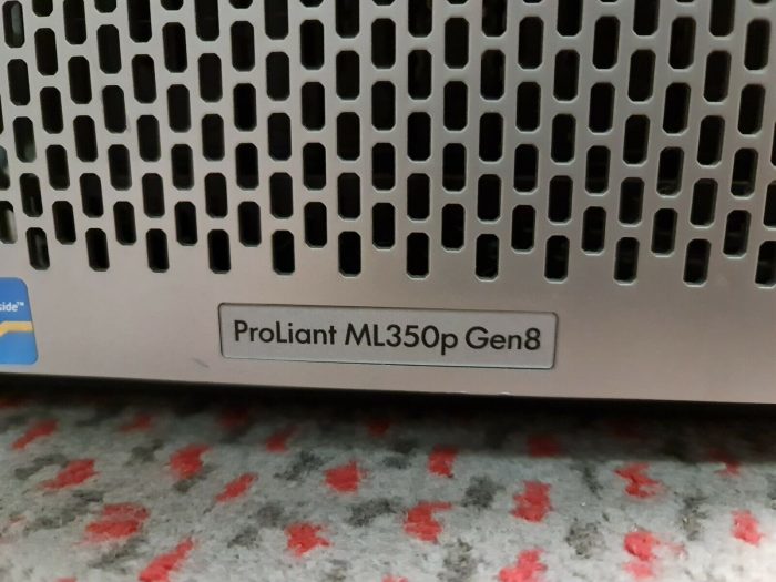 HP Proliant ML350P Gen 8 Xeon E5-2620 CPU 64GB RAM 8 x 450 10k SAS - Image 3