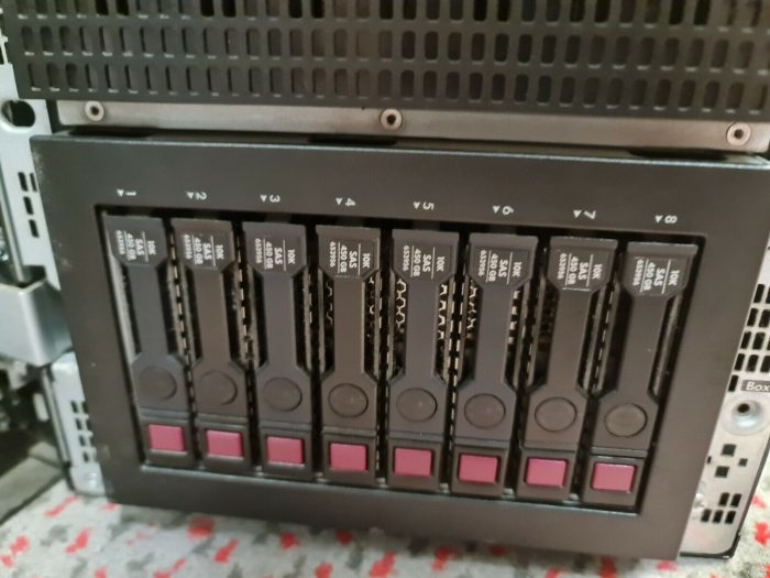 HP Proliant ML350P Gen 8 Xeon E5-2620 CPU 64GB RAM 8 x 450 10k SAS - Image 5