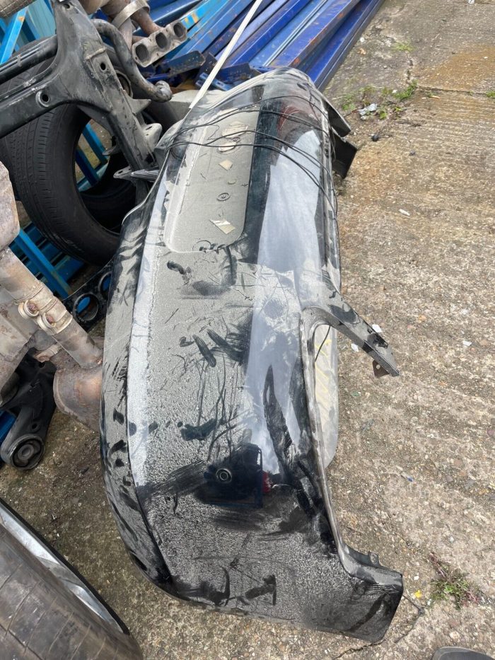 PORSCHE BOXSTER 987 REAR BUMPER  with parking sensors black - Image 2