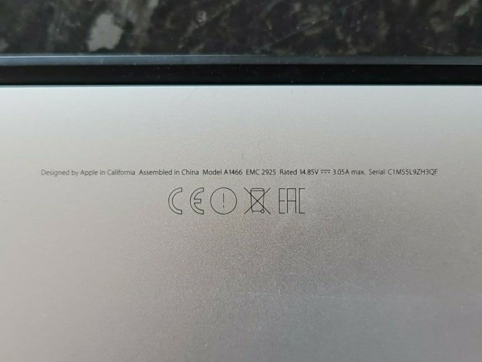 MacBook Air 1 3’’ Early 2015 Intel Core i5 4GB RAM Good Screen - Image 4