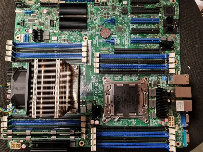 Intel S2600CP Server Board LGA2011 DDR3 E99552-510 Xeon E5-2640 @ 2.5GHz CPU - Image 9