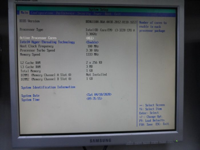Intel DH61CR G14064-209 Socket 1155 Motherboard Intel i3-2100 3.10 GHz 1gb mem - Image 5