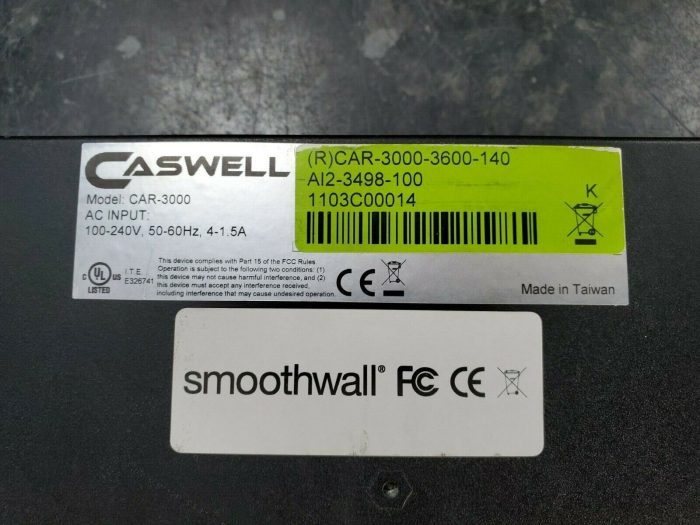 Smoothwall Firewall CAR-3000 - Image 6