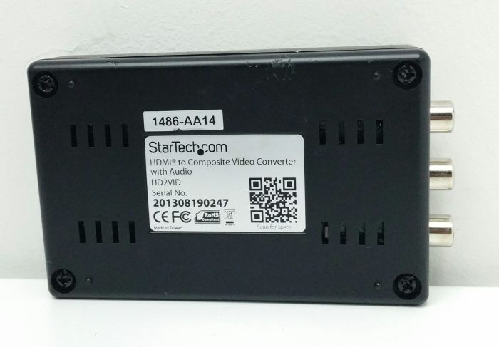Startech.com HD2VID HDMI To Composite Video Converter With Audio - Image 5
