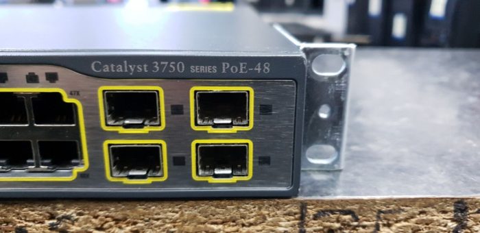 Cisco Catalyst 3750 POE 48 Port Switch - Image 5