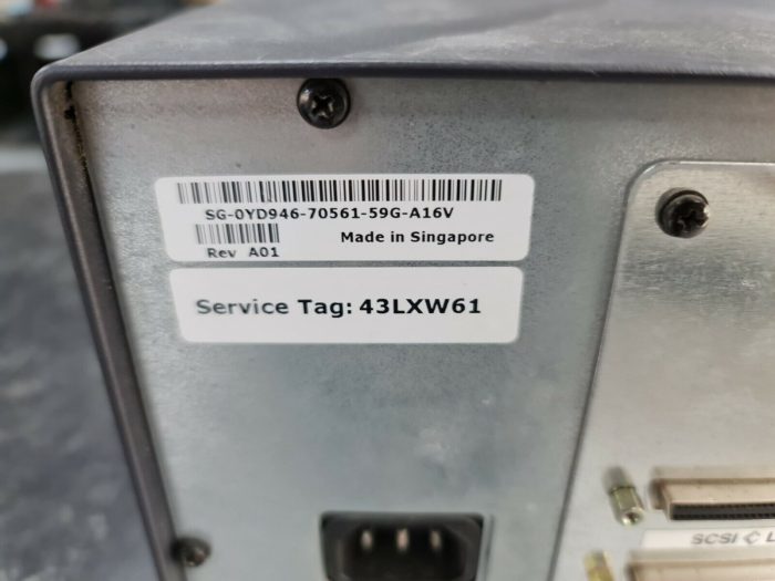 DELL PowerVault 110T LTO-3 Tape Drive - Image 4